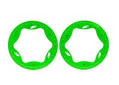 Traxxas TRX10977-GRN Beadlock rings, rear, green (3.9") (2)