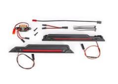 Traxxas TRX10998-RED LED light kit, red, complete (underbody)