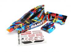 Traxxas TRX2448 Body, Bandit, Rock n Roll (geverfd, emblemen aangebracht)