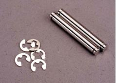 Traxxas TRX2635 Suspension pins, 23mm hard chrome (2)/ E-clips