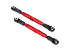 Traxxas TRX3644R Camber links, achter (TUBES rood geanodiseerd, 7075-T6 aluminium, sterker dan titanium) (73 mm) (2) / s