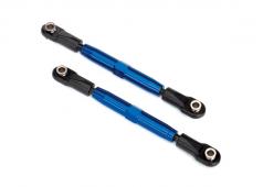 Traxxas TRX3644X Camber links, achter (TUBES blauw geanodiseerd, 7075-T6 aluminium, sterker dan titanium) (73 mm) (2) /