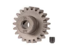 Traxxas TRX6493X Tandwiel, 21-T pinion (1,0 metrische spoed) (past op as van 5 mm)/stelschroef (alleen te gebruiken met 