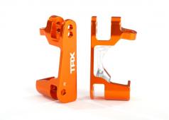 Traxxas TRX6832A Casterblokken (c-hubs), 6061-T6 aluminium (oranje geanodiseerd), links en rechts