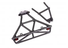 Traxxas TRX6836X Bumper, achter/bumperbevestiging (past op 4WD Slash) (voor installatie van led-verlichtingsset)