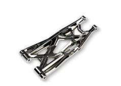 Traxxas TRX7831-CHRM Suspension arm, chrome, lower (left, front or rear), heavy duty (1)