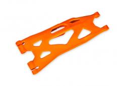 Traxxas TRX7894T Wide-X-Maxx draagarm linksonder oranje (1) v/a