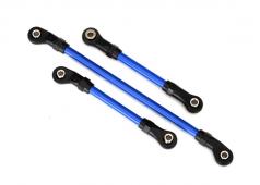 Traxxas TRX8146X Stuurverbinding, 5x117mm (1) / draglink, 5x60mm (1) / panhard-link, 5x63mm (blauw gepoedercoat staal) (