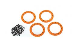 Traxxas TRX8168A Beadlock ringen, oranje (2.2 ") (aluminium) (4) / 2x10 CS (48)