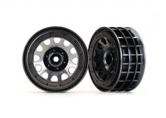 Traxxas TRX8171 Wielen, methode 105 2.2"(zwart chroom, beadlock) (beadlock ringen worden apart verkocht)