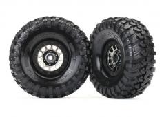 Traxxas TRX8174 Banden en wielen, geassembleerd (methode 105 zwarte chromen beadlock-wielen, Canyon Trail 1.9" -banden,