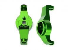 Traxxas TRX8232G Caster blokken, 6061-T6 aluminium (groen-geanodiseerd), links en rechts