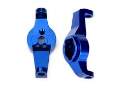 Traxxas TRX8232X Caster blokken, 6061-T6 aluminium (blauw-geanodiseerd), links en rechts