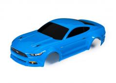 Traxxas TRX8312A Body, Ford Mustang, Grabber Blauw (geschilderd, stickers toegepast)