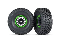 Traxxas TRX8474-ORNG Method Black & Orange Race Wheels w/ BFG Tires (2)