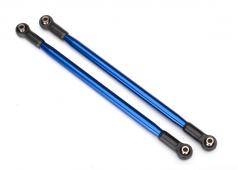 Traxxas TRX8542A Ophangkoppeling, achter (boven) (aluminium, blauw geanodiseerd) (10x206mm, hart op hart) (2) (samengest