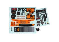 Traxxas TRX8561  Unlimited Desert Racer Fox Edition Decal Sheets