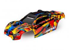 Traxxas TRX8612 Body E-Revo Solar-Flare met sticker TRAXXAS