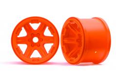 Traxxas TRX8671A Wielen, 3,8" (oranje) (2) (17 mm vertand)