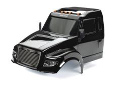 Traxxas TRX8823X Body, TRX-6 Ultimate RC Hauler, zwart (geverfd, stickers aangebracht) (inclusief koplamp- en daklichtbe