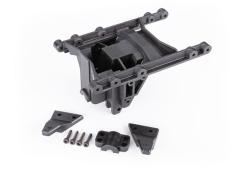 Traxxas TRX8833 Ophangbevestiging, tussen, TRX-6 (1)/ lagerkap (1)/ ophangbevestigingen (links & rechts)/ 2.5x12 CS (4)