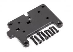 Traxxas TRX8844X Montageplaat, lier/3x15mm CCS (4)/2,5x12mm CCS (4) (past op TRX-6 Ultimate RC Hauler)