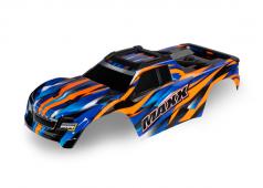 Traxxas TRX8918T Body, Maxx, oranje (gelakt, stickers aangebracht) (past op Maxx met verlengd chassis (352 mm wielbasis)