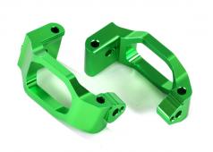 Traxxas TRX8932G Casterblokken (c-hubs), 6061-T6 aluminium (groen geanodiseerd), links en rechts /4x22mm pin (4) / 3x6mm