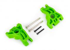 Traxxas TRX9050G Dragers, fusee, achter, extreem zwaar, groen (links & rechts)/ 3x41mm scharnierpennen (2)/ 3x20mm BCS (