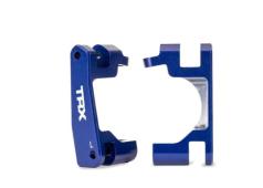 Traxxas TRX9063-BLUE Blue Aluminum Caster Blocks (L&R)