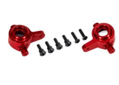 Traxxas TRX9064-RED Red Aluminum Steering Blocks (L&R)