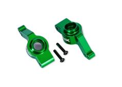 Traxxas TRX9065-GRN Green Aluminum Stub Axle Carriers (L&R)