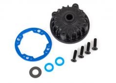 Traxxas TRX9081 Huis, middendifferentieel / x-ring pakkingen (2) / 5x10x0.5 PTFE-gecoate ring (1) / 2.5x8 CCS (4)