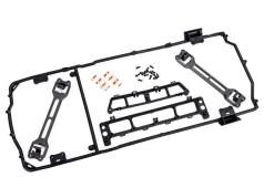 Traxxas TRX9128 BODY CAGE / BODY BEVESTIGINGEN (VOOR & ACHTER)