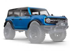Traxxas TRX9211A Body, Ford Bronco (2021), compleet, Velocity Blue (gelakt) (inclusief grille, zijspiegels, deurgrepen,