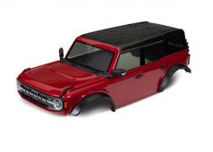 Traxxas TRX9211R Body, Ford Bronco (2021), compleet, rood (geverfd) (inclusief grille, zijspiegels, deurgrepen, s