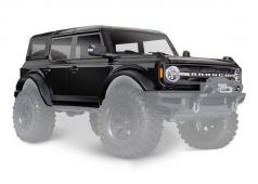 Traxxas TRX9211T Body, Ford Bronco (2021), compleet, Shadow Black (gelakt) (inclusief grille, zijspiegels, deurgrepen, s