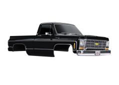 Traxxas TRX9212X Carrosserie, Chevrolet K10 Truck (1979), compleet, zwart (gelakt, stickers aangebracht) (inclusief gril