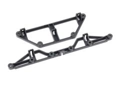 Traxxas TRX9234 Body mounts, voor & achter (past op 9230 body)