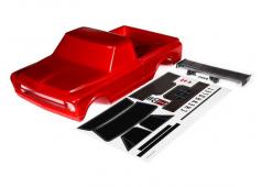 Traxxas TRX9411R Body Chevrolet C10 rood inclusief vleugel & stickers