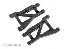 Traxxas TRX9432 Draagarmen, zwart, achter (links & rechts), heavy duty, 2gr toehoek (2)