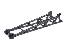 Traxxas TRX9460 Wheelie bar, zwart (gemonteerd)/ wheelie bar steun