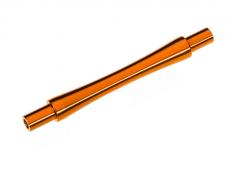 Traxxas TRX9463A As, wheelie bar, 6061-T6 aluminium (oranje geanodiseerd) (1)/ 3x12 BCS (met schroefdraadborging) (2)