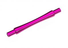 Traxxas TRX9463P As, wheelie bar, 6061-T6 aluminium (roze geanodiseerd) (1)/ 3x12 BCS (met schroefdraadborging) (2)