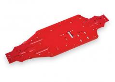 Traxxas TRX9522R Chassis, aluminium (rood geanodiseerd)