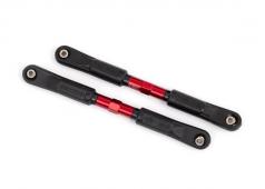 Traxxas TRX9547R Camber links, voor, Sledge (BUIS rood geanodiseerd, 7075-T6 aluminium, sterker dan titanium) (117 mm) (