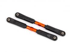 Traxxas TRX9547T Camber links, voor, Sledge (BUIS oranje-geanodiseerd, 7075-T6 aluminium, sterker dan titanium) (117 mm)