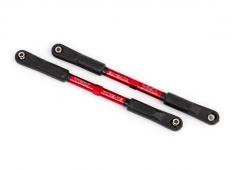 Traxxas TRX9548R Camber links, achter, sledge (BUIS rood geanodiseerd, 7075-T6 aluminium, sterker dan titanium) (144 mm)