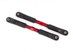 Traxxas TRX9549R Teenlinks, slede (BUIZEN rood geanodiseerd, 7075-T6 aluminium, sterker dan titanium) (120 mm) (2)/ stan