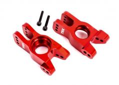 Traxxas TRX9552R Dragers, steekas, 6061-T6 aluminium (rood geanodiseerd) (links en rechts